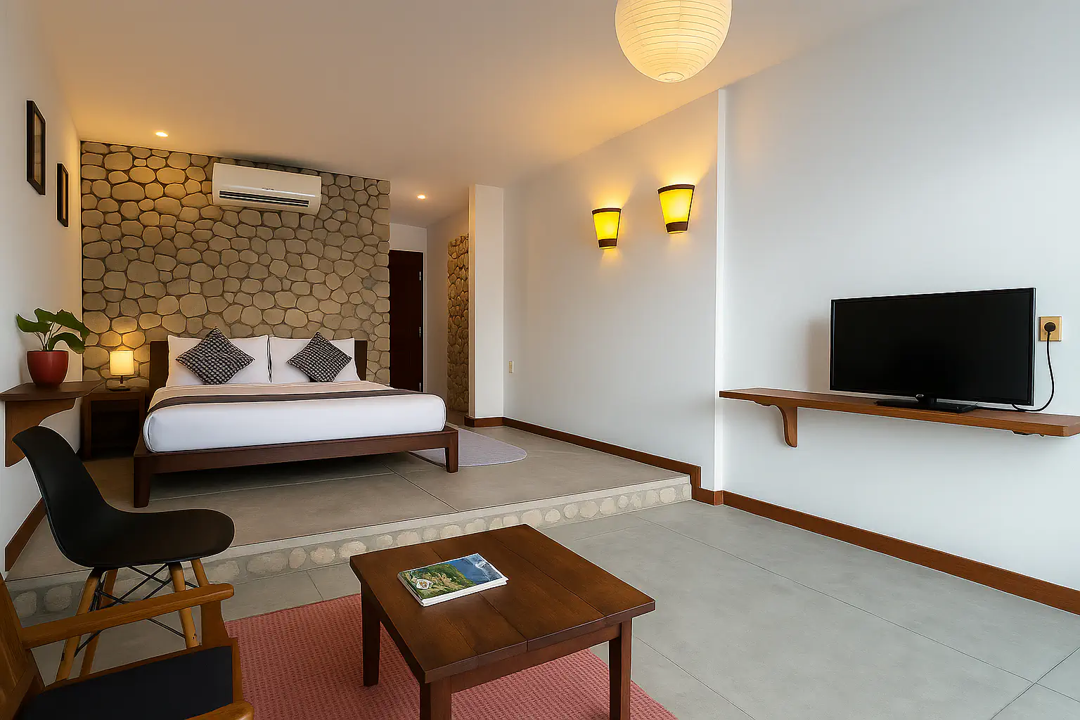 Double Room with Pool View 1